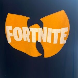 WUTANG FORTNITE BLACK SHORT SLEEVE TEE